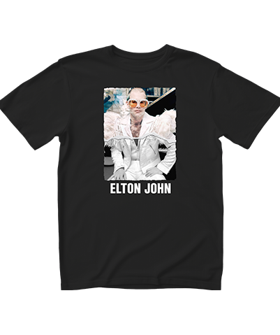 Elton John Black