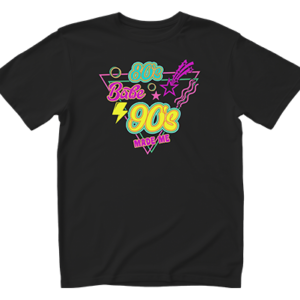 Retro 80s Babe Black No BG